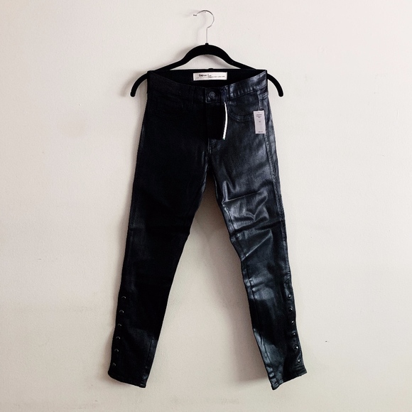 GAP Denim - Gap Black Coated Skinny Jeans